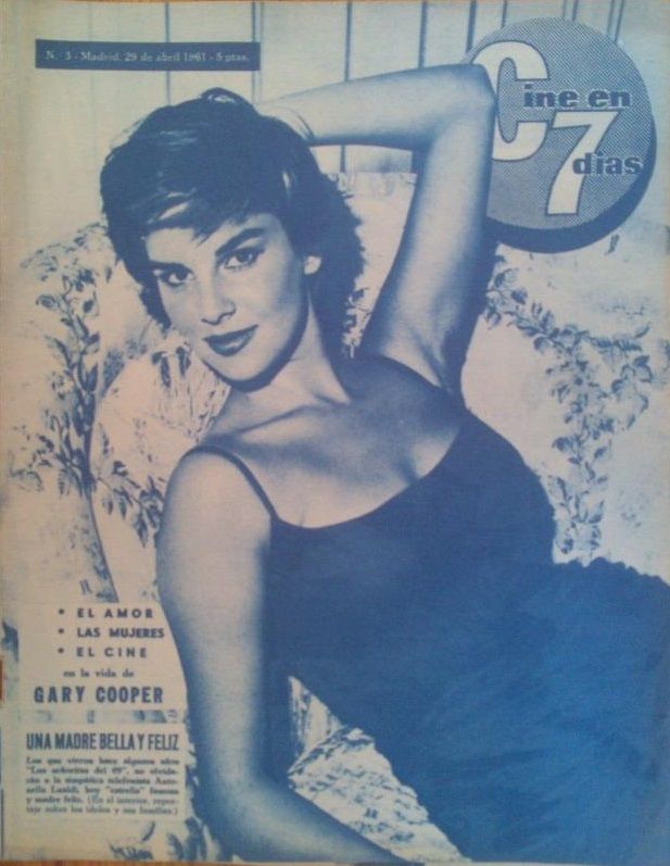 CINE EN 7 DIAS magazine side cover Issue 3 29 April 1961