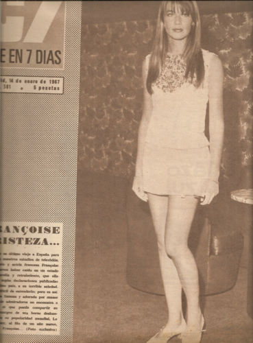 CINE EN 7 DIAS magazine side cover Issue 301 14 January 1967