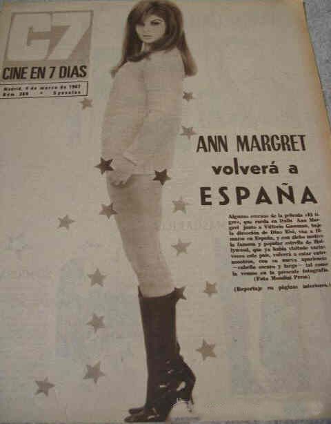 CINE EN 7 DIAS magazine side cover Issue 308 4 March 1967