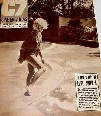 CINE EN 7 DIAS magazine side cover Issue 316 29 April 1967