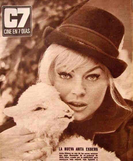 CINE EN 7 DIAS magazine side cover Issue 321 3 June 1967