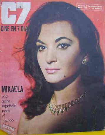 CINE EN 7 DIAS magazine side cover Issue 339 7 October 1967