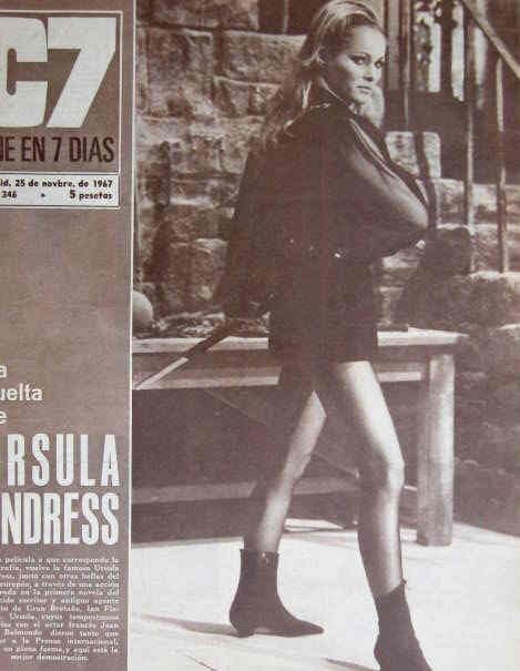 CINE EN 7 DIAS magazine side cover Issue 346 25 November 1967