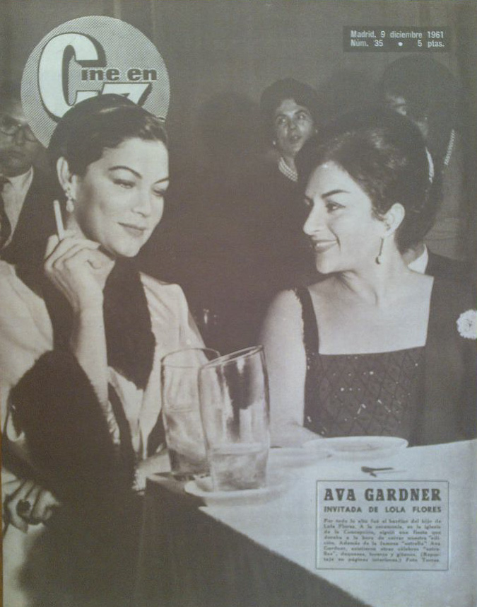 CINE EN 7 DIAS magazine side cover Issue 35 9 December 1961