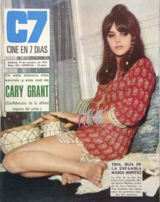CINE EN 7 DIAS magazine side cover Issue 393 19 October 1968