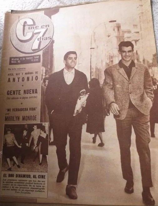 CINE EN 7 DIAS magazine side cover Issue 43 3 February 1962