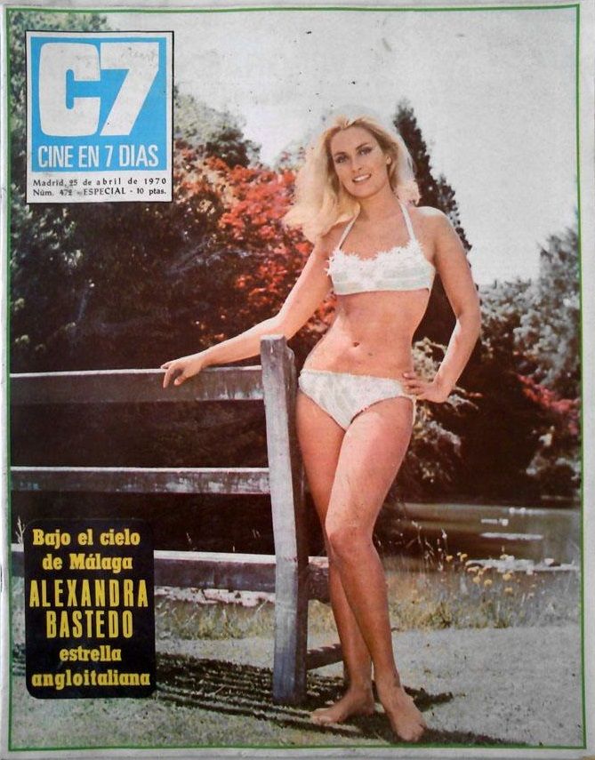 CINE EN 7 DIAS magazine side cover Issue 479 13 June 1970