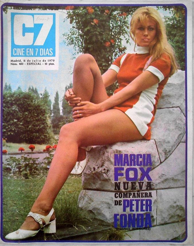 CINE EN 7 DIAS magazine side cover Issue 483 11 July 1970