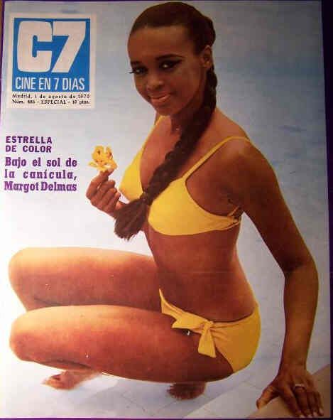 CINE EN 7 DIAS magazine side cover Issue 486 1 August 1970