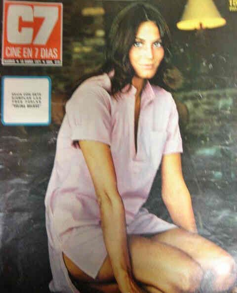 CINE EN 7 DIAS magazine side cover Issue 510 16 January 1971