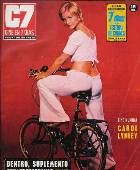 CINE EN 7 DIAS magazine side cover Issue 524 24 April 1971