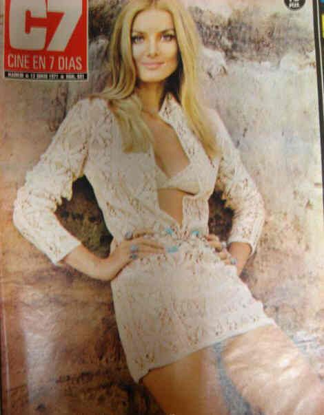 CINE EN 7 DIAS magazine side cover Issue 531 12 June 1971