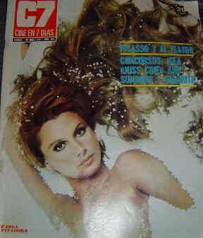 CINE EN 7 DIAS magazine side cover Issue 629 28 April 1973