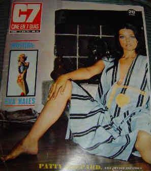 CINE EN 7 DIAS magazine side cover Issue 641 21 July 1973