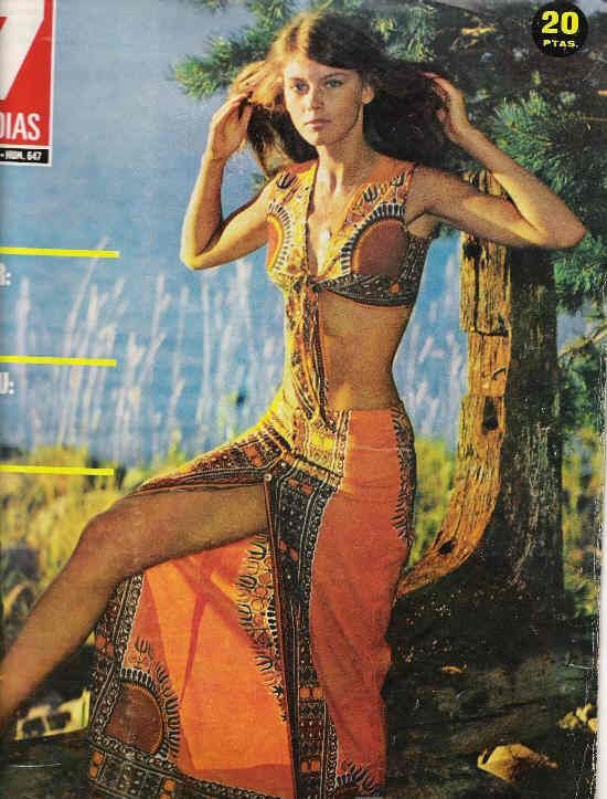 CINE EN 7 DIAS magazine side cover Issue 647 1 September 1973