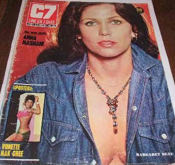 CINE EN 7 DIAS magazine side cover Issue 652 6 October 1973