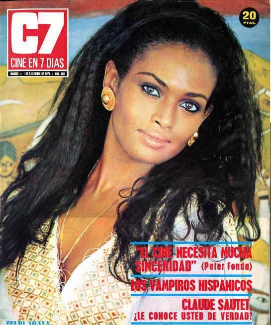 CINE EN 7 DIAS magazine side cover Issue 660 1 December 1973