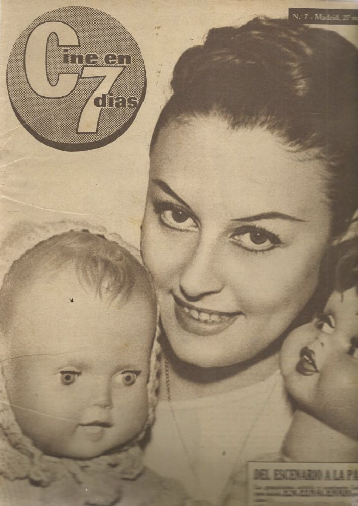 CINE EN 7 DIAS magazine side cover Issue 7 27 May 1961