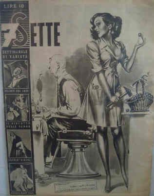 7-SETTE magazine side cover Issue 40 6 October 1946