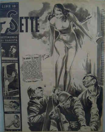 7-SETTE magazine side cover Issue 45 10 November 1946