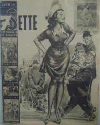 7-SETTE magazine side cover Issue 49 8 December 1946