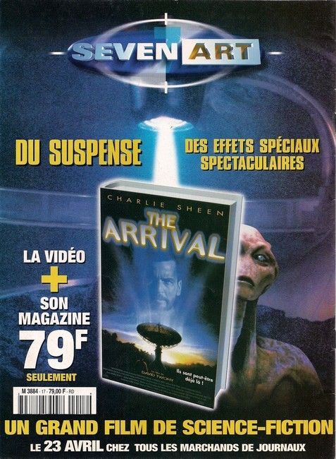 SEVEN ART magazine side cover Issue 17  1999