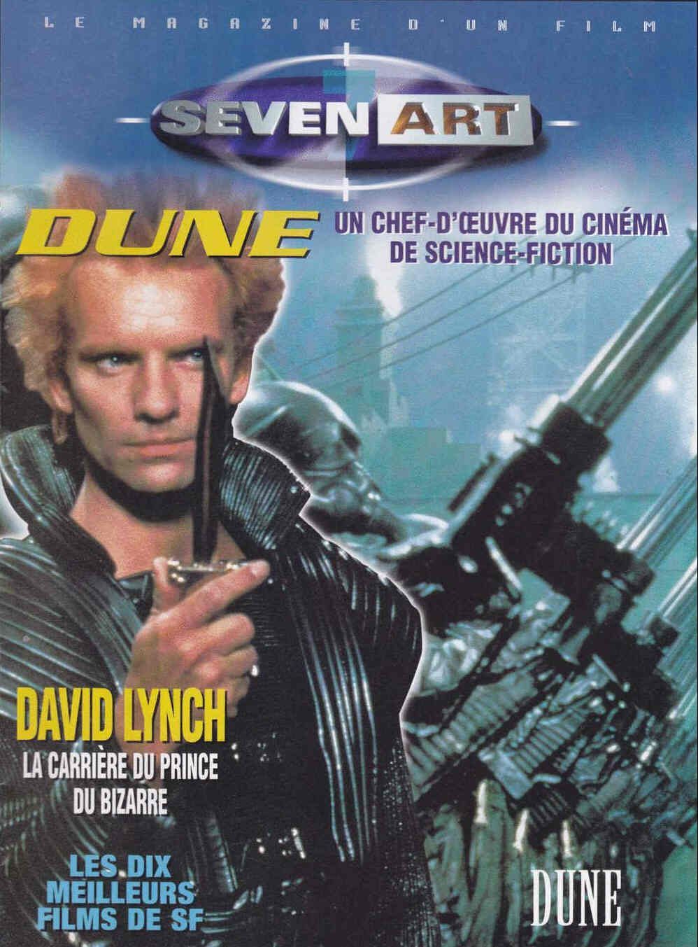 SEVEN ART magazine side cover Issue 19 February 1999