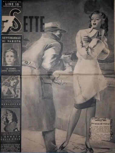 7-SETTE magazine side cover Issue 2 6 May 1945