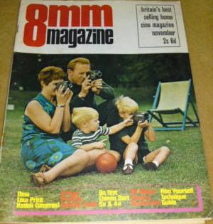 8mm magazine side cover  Vol 6 # 5 November 1967