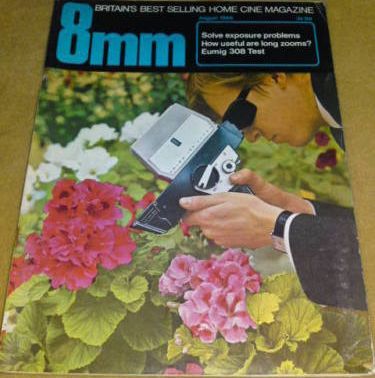 8mm magazine side cover  Vol 7 # 15 August 1969