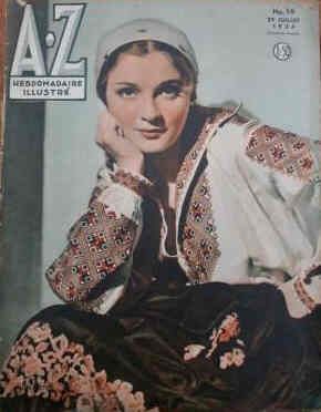 A-Z magazine side cover 29 July 1934