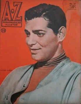 A-Z magazine side cover 21 October 1934