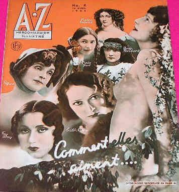 A-Z magazine side cover 14 April 1935