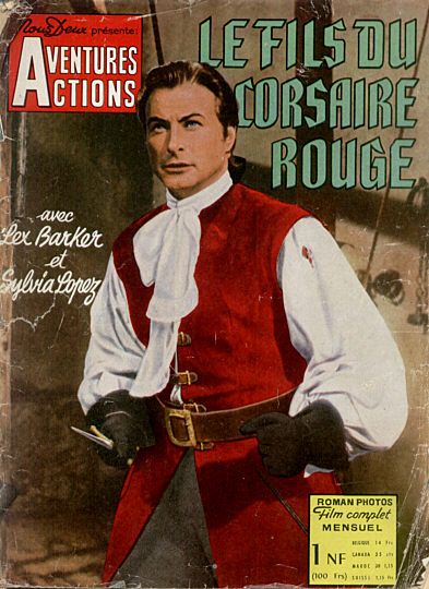 AVENTURES ACTIONS magazine side cover Issue 6 April 1962