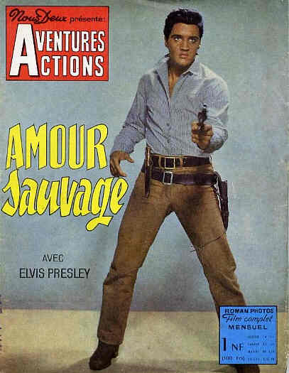 AVENTURES ACTIONS magazine side cover Issue 7 May 1962