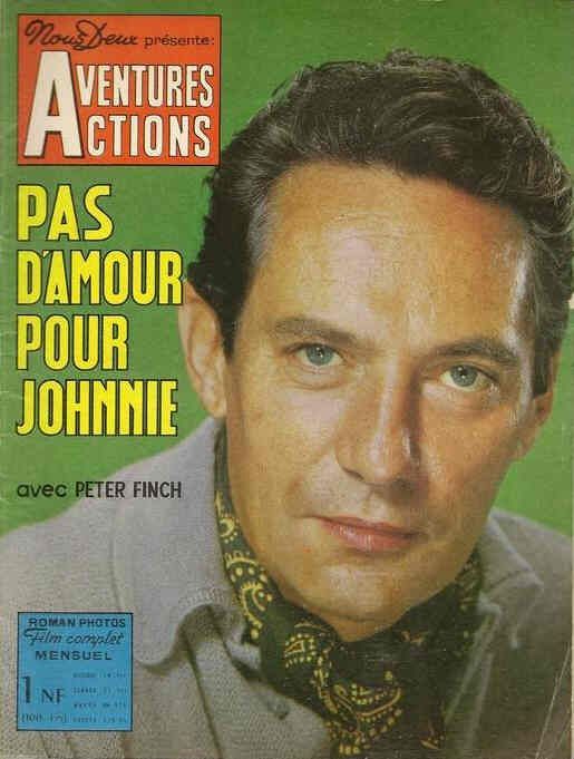AVENTURES ACTIONS magazine side cover Issue 13 November 1962