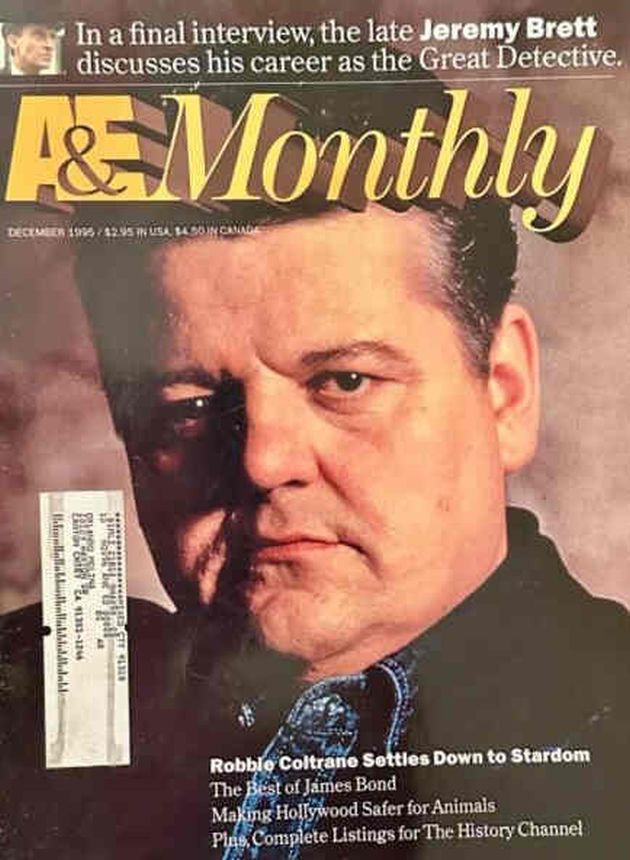 ARTS AND ENTERTAINMENT magazine side cover  December 1995