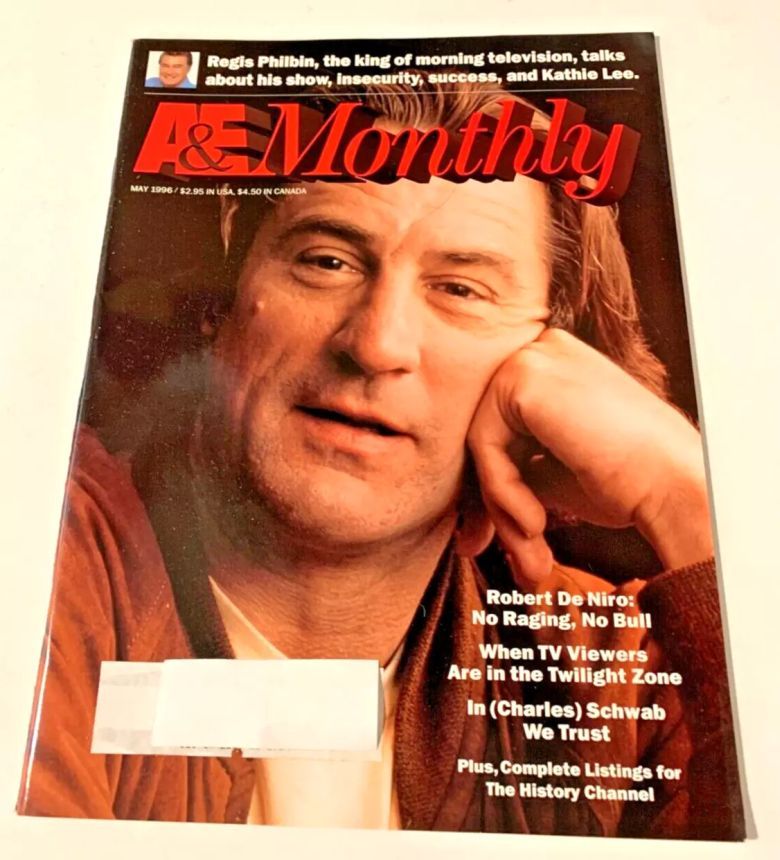 ARTS AND ENTERTAINMENT magazine side cover  May 1996
