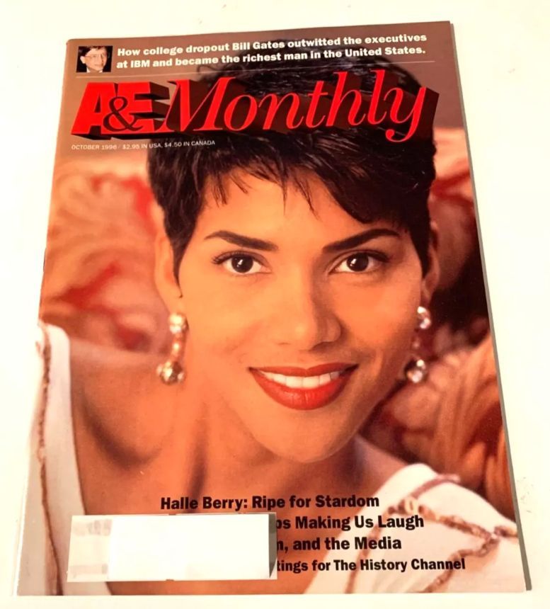 ARTS AND ENTERTAINMENT magazine side cover  October 1996