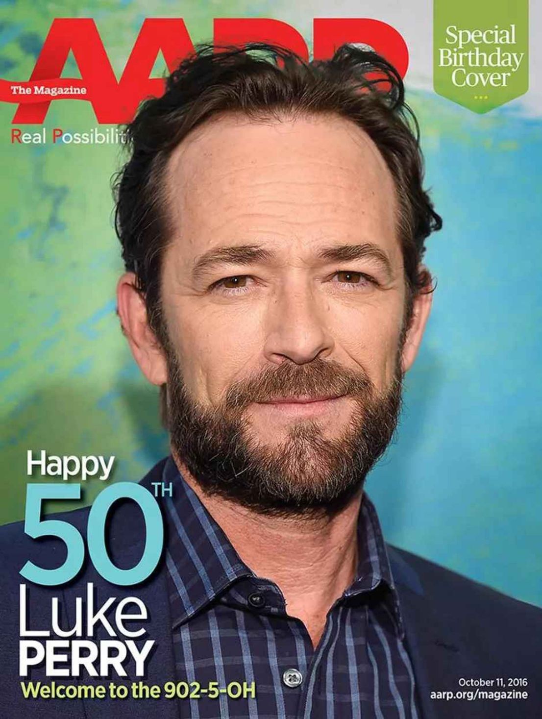 AARP magazine side cover 11 October 2016