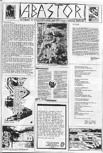 ABASTOR magazine side cover  