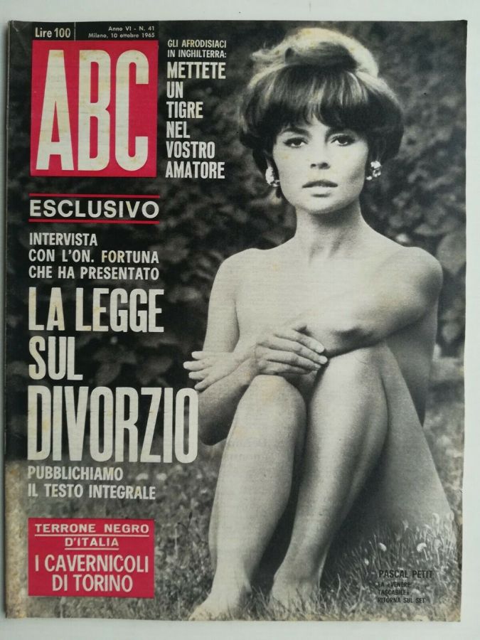 ABC (Italy) magazine side cover Issue 41 10 October 1965