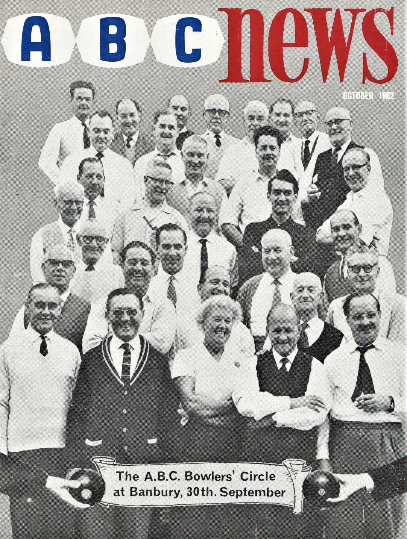 ABC NEWS magazine side cover  Vol 16 No  7  October 1962