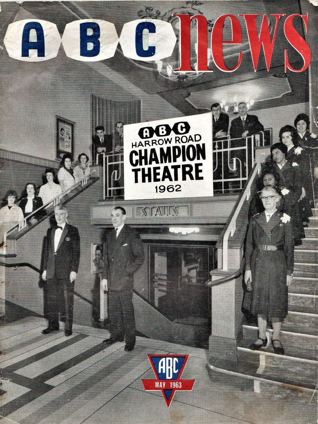 ABC NEWS magazine side cover  May 1963