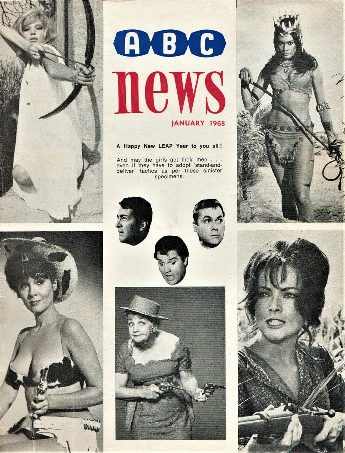 ABC NEWS magazine side cover  January 1968