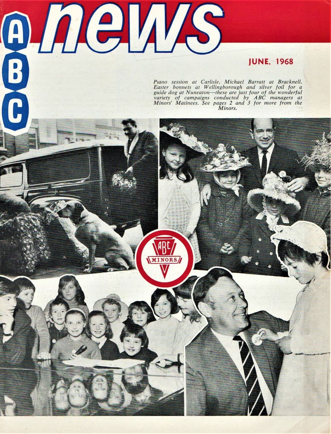 ABC NEWS magazine side cover  June 1968
