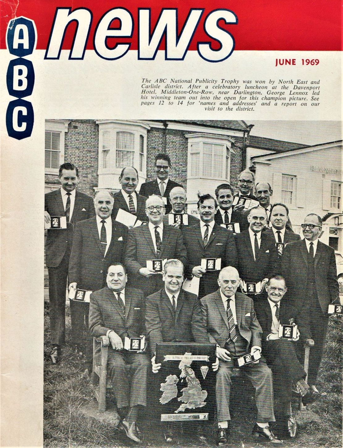 ABC NEWS magazine side cover  June 1969