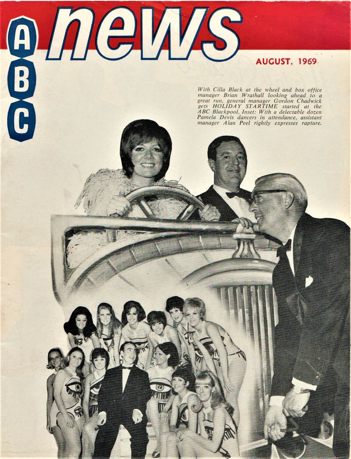ABC NEWS magazine side cover  August 1969