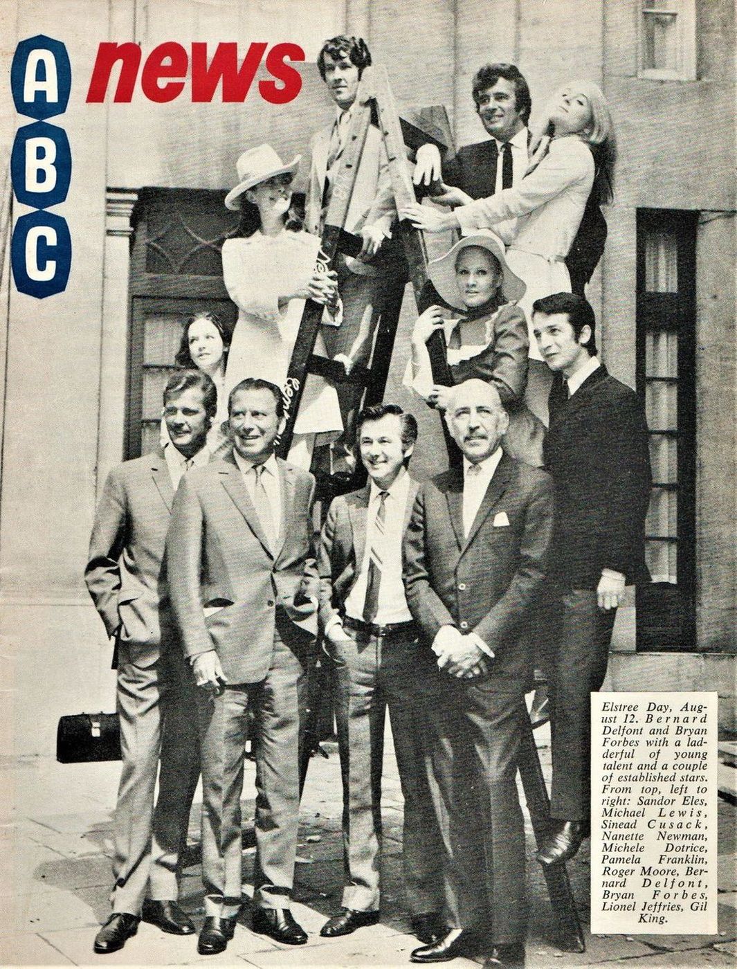 ABC NEWS magazine side cover  September 1969