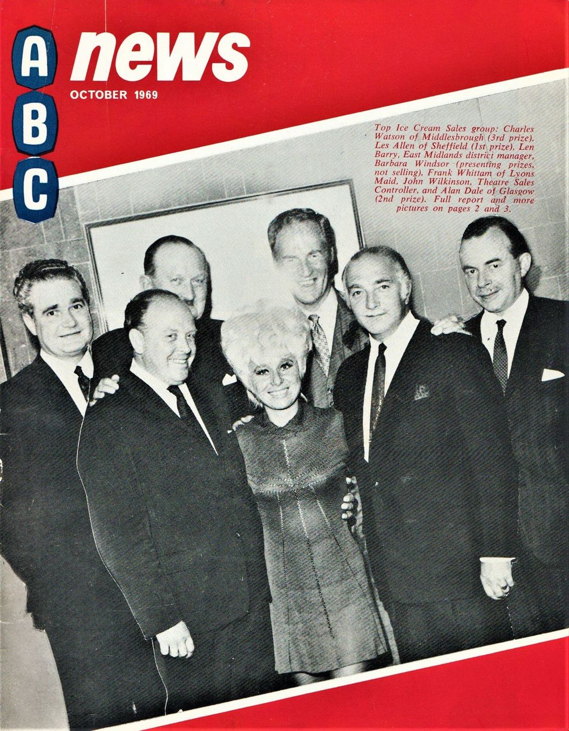 ABC NEWS magazine side cover  October 1969